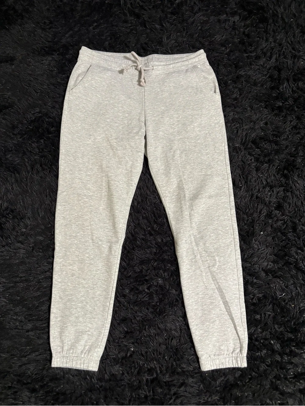 H&M Heather Gray Baggy Sweatpant Joggers
